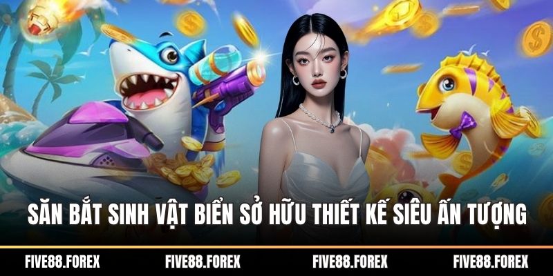 Phiên bản săn bắt sinh vật biển sở hữu thiết kế siêu ấn tượng